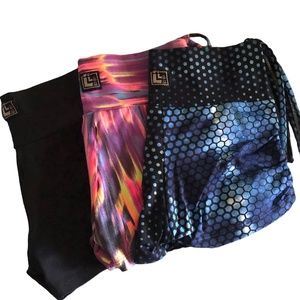 3-pack Lala Land Hot Yoga Shorts